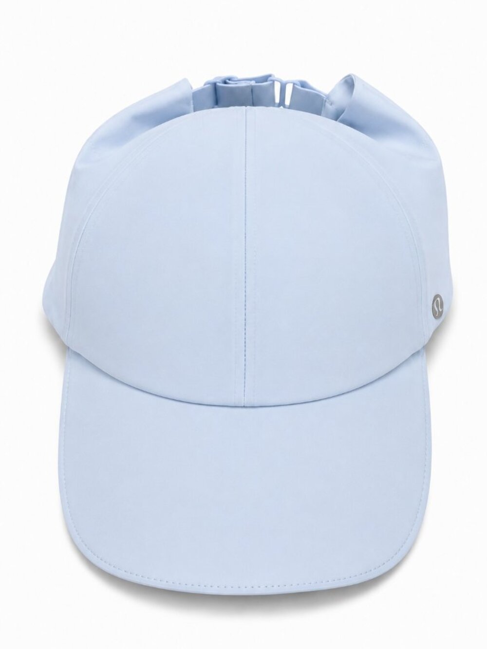 Lululemon Fast & Free Ponytail Running Hat in Powder Blue NWOT - Picture 2 of 3